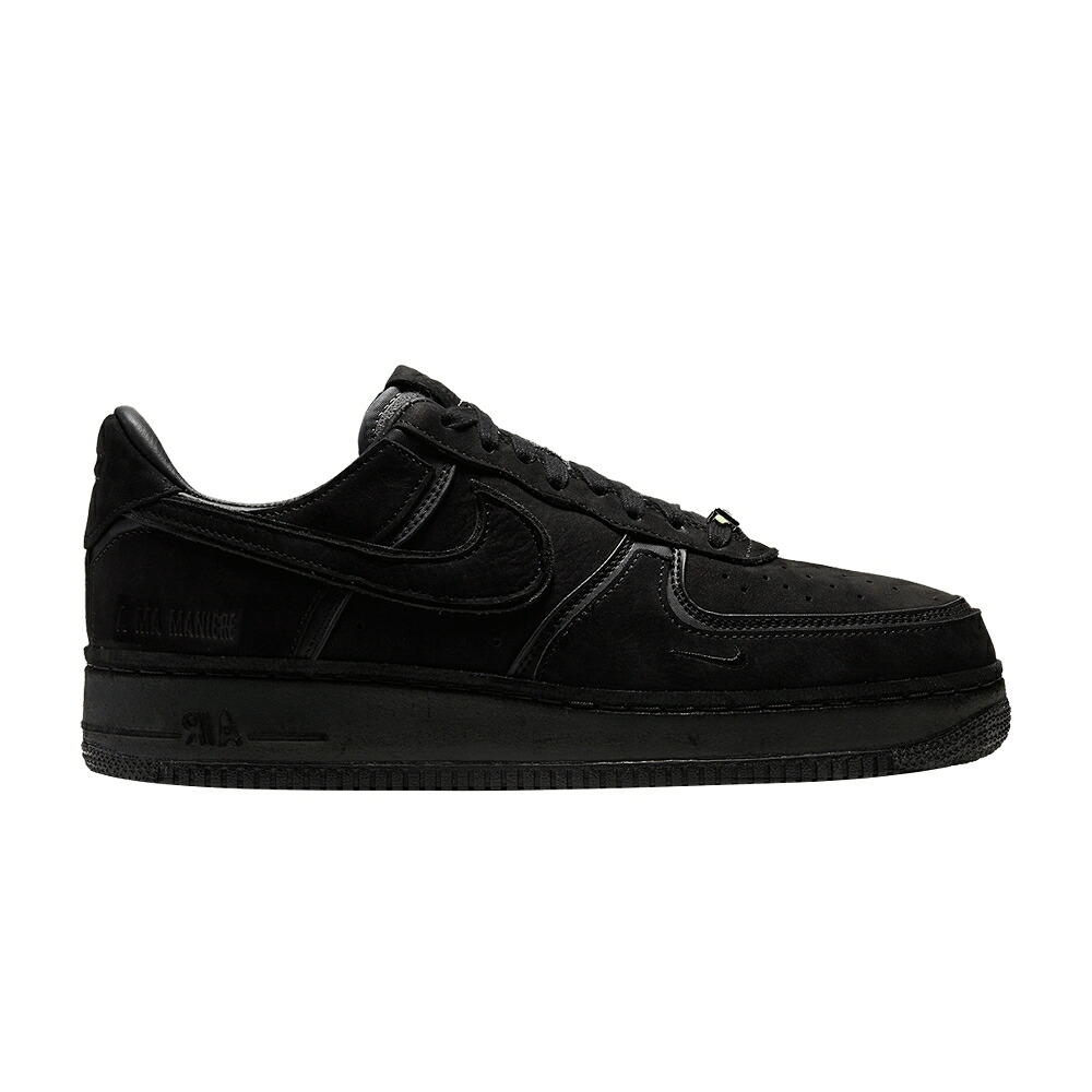 ナイキ 黒いこと 黒いこと 薄墨色 薄墨色 空軍 \u0027HAND 989\u0027 スニーカー メンズ NIKE A MA MANI RE X AIR FORCE 1 LOW WASH COLD - / BLACK DARK GREY WOLF GREY