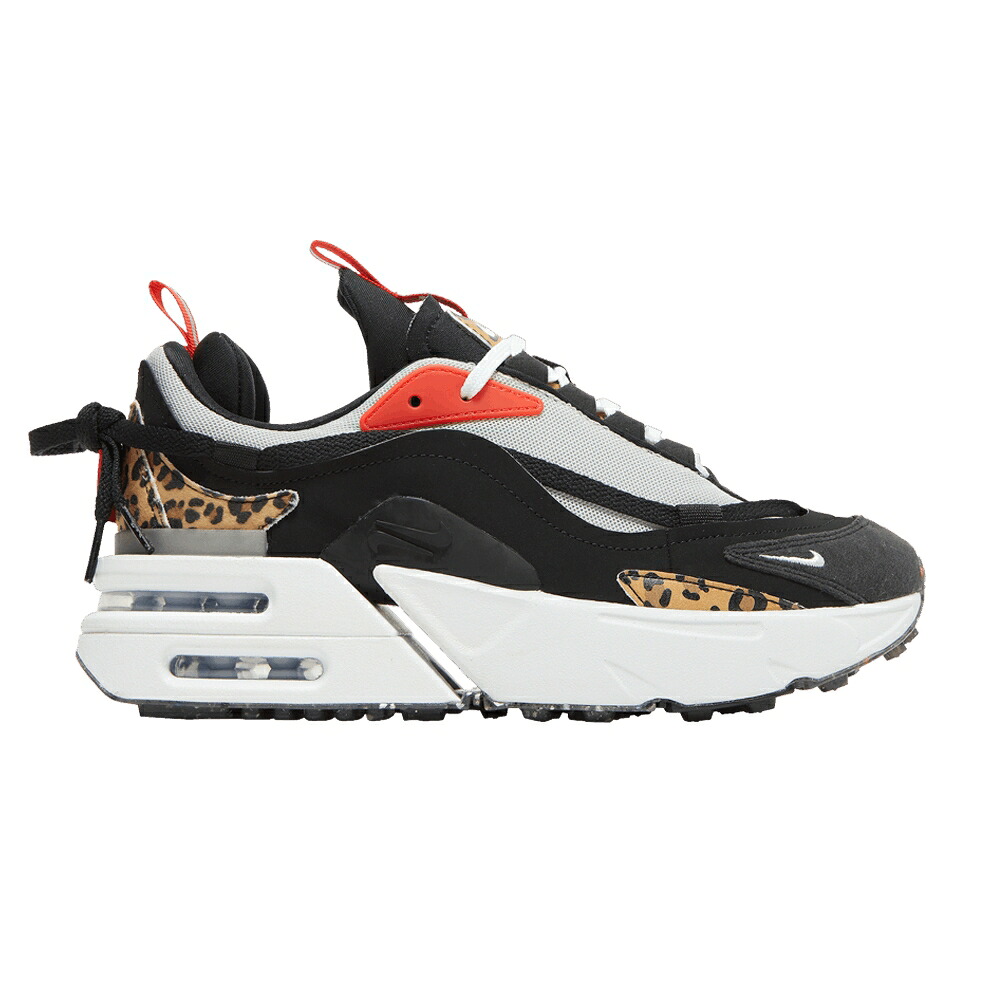 ナイキ マックス 黒いこと 黒いこと エア湖マックス \u0027LEOPARD\u0027 スニーカー レディース NIKE WMNS AIR MAX FURYOSA / BLACK BLACK LIGHT BONE