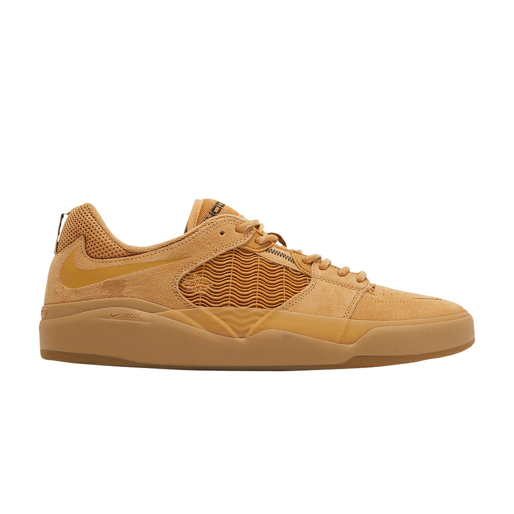 ナイキ エスビー 赤銅色 赤銅色 ウィート \u0027WHEAT\u0027 スニーカー メンズ NIKE ISHOD WAIR SB / FLAX FLAX GUM LIGHT BROWN WHEAT