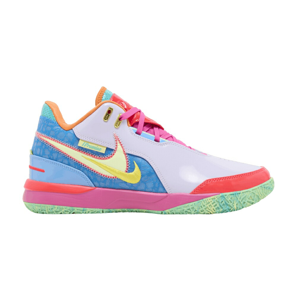 ナイキ 望遠レンズ レブロン 紫 相撲取り草 \u0027I PROMISE\u0027 スニーカー メンズ NIKE ZOOM LEBRON NXXT GEN AMPD IPS / VIOLET MIST BARELY VOLT PHOTO