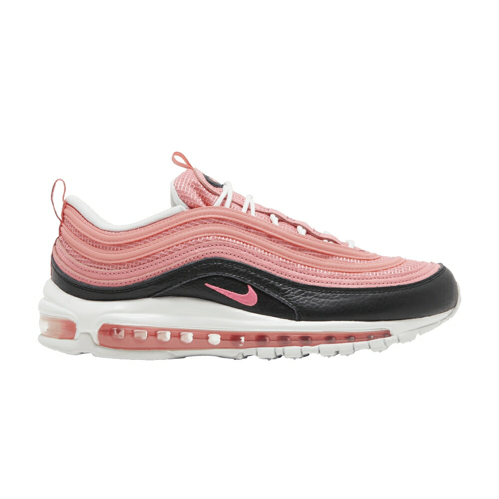 ナイキ マックス サクラ色 白いこと 白いこと 黒いこと 黒いこと 大気圏マックス \u0027PINK BLACK\u0027 スニーカー メンズ NIKE AIR MAX 97 GAZE / PINK GAZE HYPER PINK WHITE BLACK
