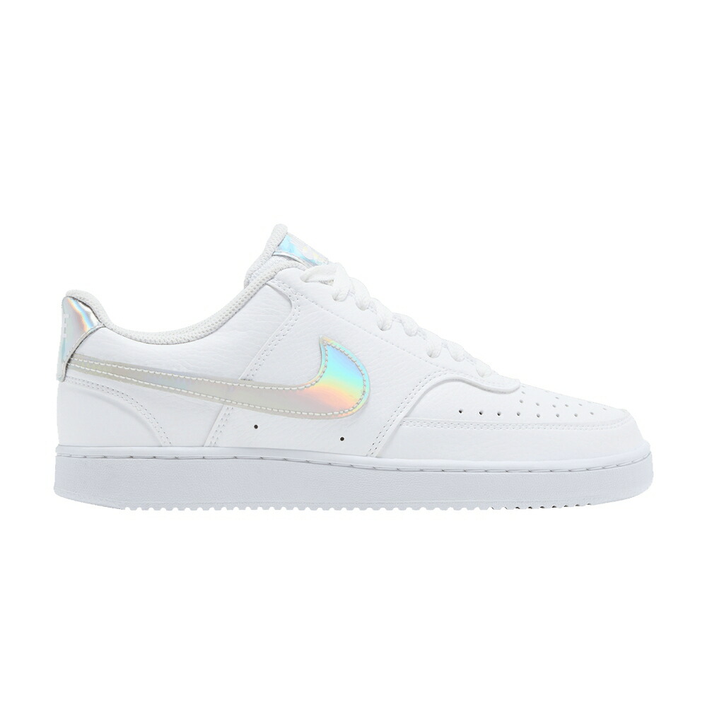 ナイキ 厚地の外套 白いこと 白いこと 黒いこと 黒いこと \u0027WHITE\u0027 スニーカー レディース NIKE WMNS COURT VISION LOW / WHITE MULTI COLOR BLACK