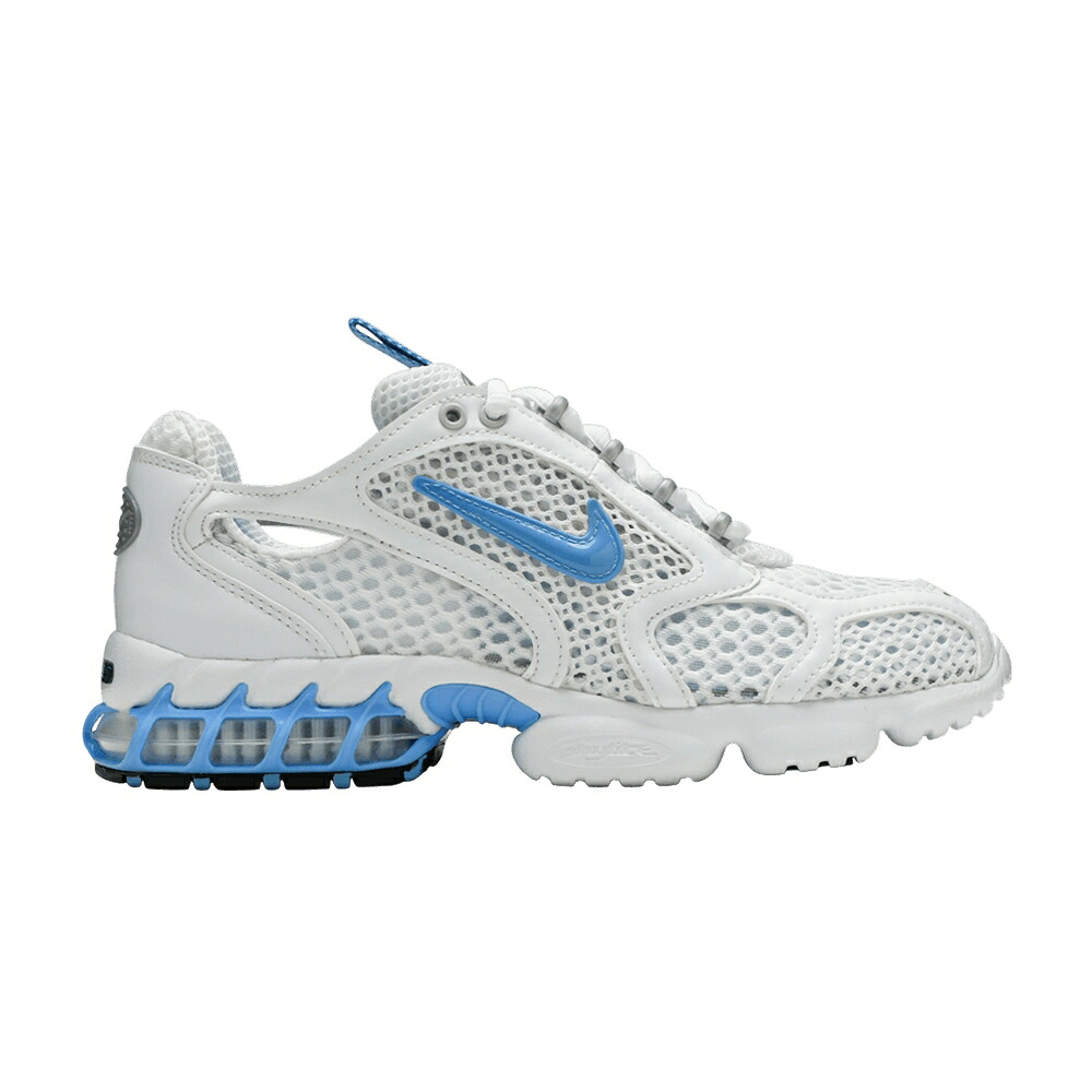 ナイキ ズーム 白色 ホワイト 青色 ブルー 黒色 ブラック 'WHITE BLUE' スニーカー レディース NIKE WMNS AIR ZOOM SPIRIDON CAGE 2 UNIVERSITY / WHITE UNIVERSITY BLUE BLACK|スニケス