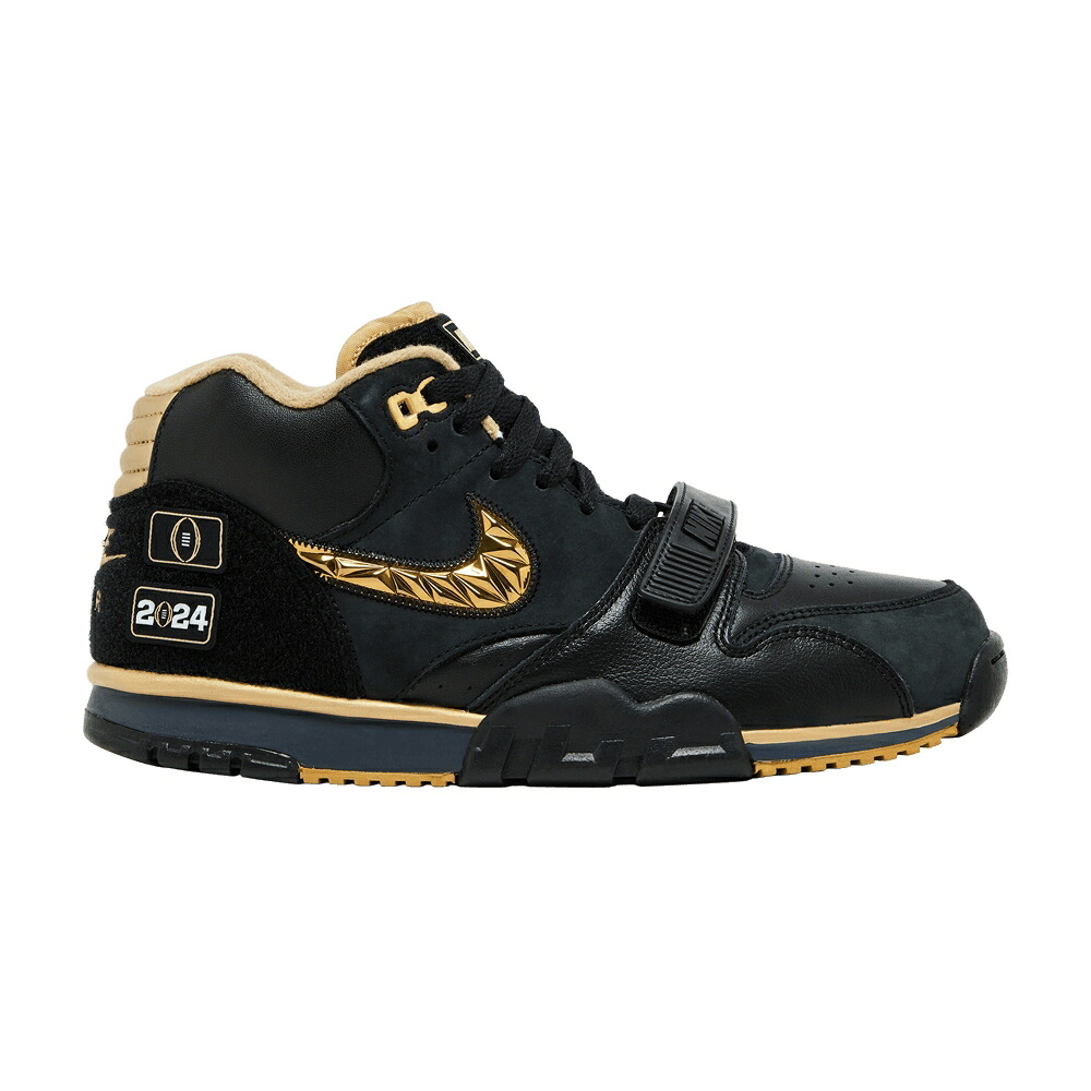ナイキ 調教師 黒いこと 黒いこと ゴルフ エア湖調教師 \u0027COLLEGE BLACK\u0027 スニーカー メンズ NIKE AIR TRAINER 1 FOOTBALL PLAYOFFS PACK - / BLACK GOLF LEAF ANTHRACITE