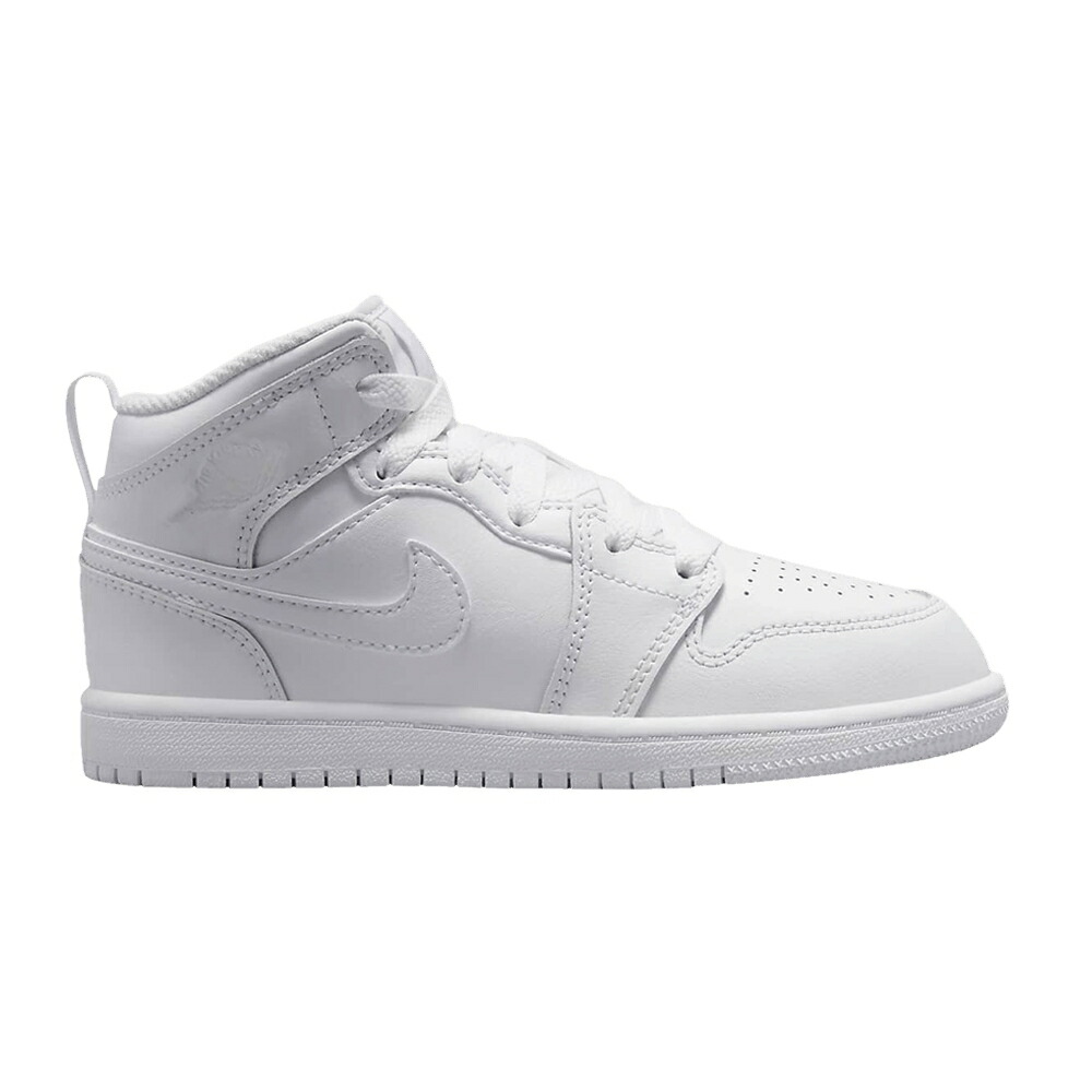 ナイキ ミッド 白いこと 白いこと エアジョーダン \u0027TRIPLE WHITE\u0027 お坊っちゃん キッズ AIR JORDAN AIR JORDAN 1 MID なおなお書き 2023 / WHITE WHITE WHITE もの言う花 マタニティ スニーカー