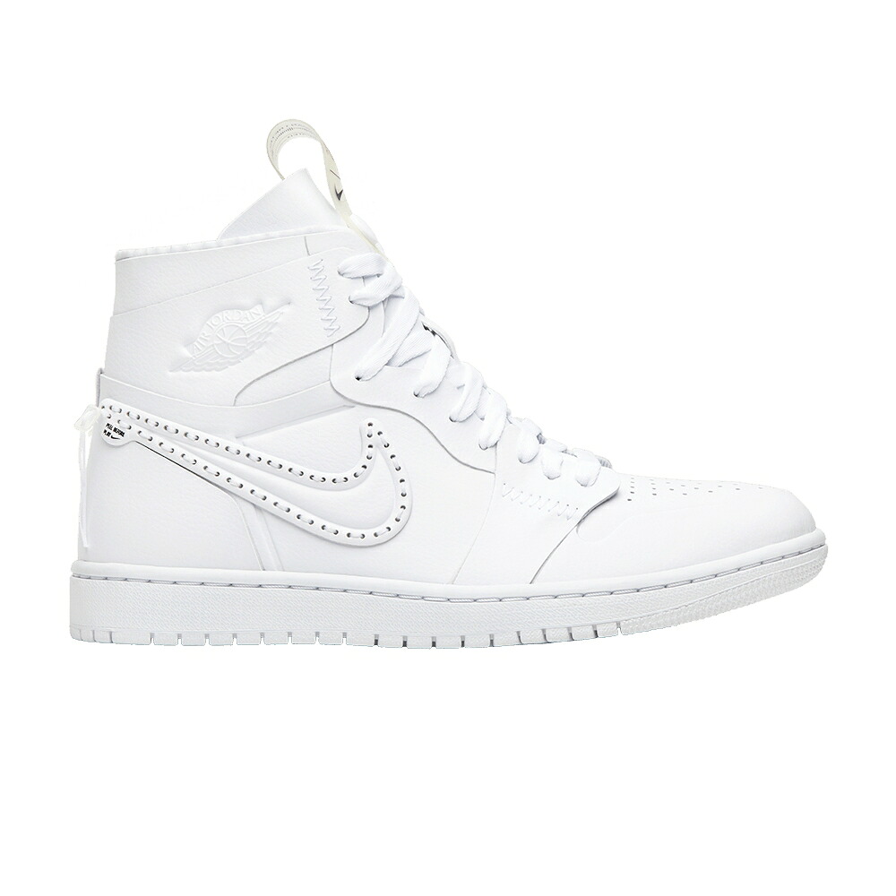 ナイキ ご機嫌 白いこと 白いこと エアジョーダン \u0027NOISE CANCELLING\u0027 スニーカー メンズ AIR JORDAN AIR JORDAN 1 RETRO HIGH / WHITE WHITE WHITE メンズ靴-靴