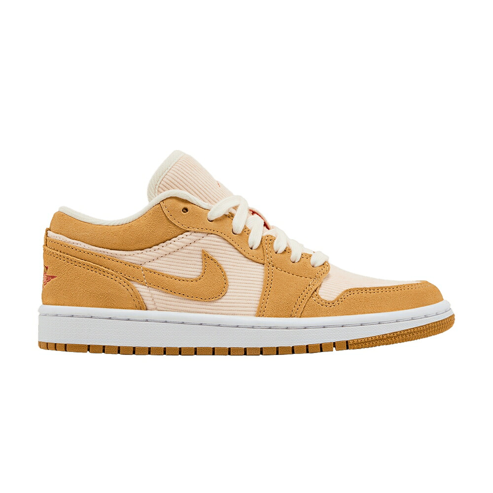 ナイキ 橙 オレンジ色 エアジョーダン \u0027TWINE\u0027 スニーカー レディース AIR JORDAN WMNS AIR JORDAN 1 LOW SE / TWINE ORANGE QUARTZ SAIL ORANGE
