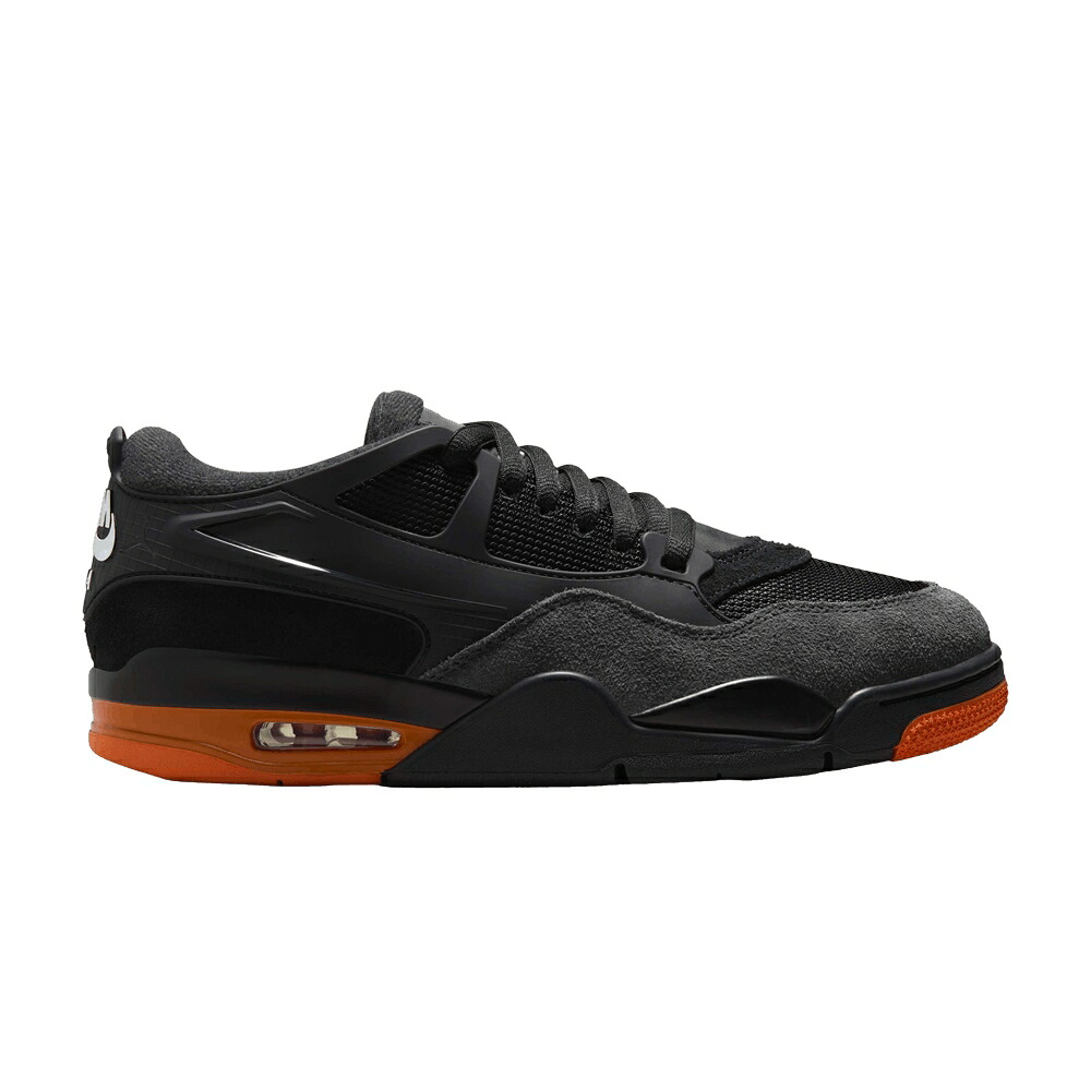 ナイキ 黒色 ブラック 白色 ホワイト エアジョーダン 'BLACK STARFISH' スニーカー メンズ AIR JORDAN AIR JORDAN 4 RM / BLACK ANTHRACITE STARFISH WHITE|スニケス