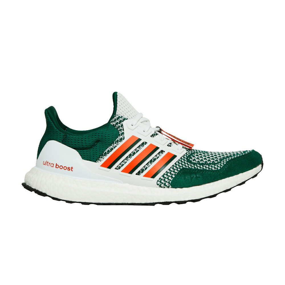アディダス 白いこと 白いこと 橙 オレンジ色 1.0 \u0027マイアミ ハリケーンズ\u0027 スニーカー メンズ ADIDAS NCAA X ULTRABOOST \u0027MIAMI HURRICANES\u0027 / CLOUD WHITE COLLEGIATE ORANGE
