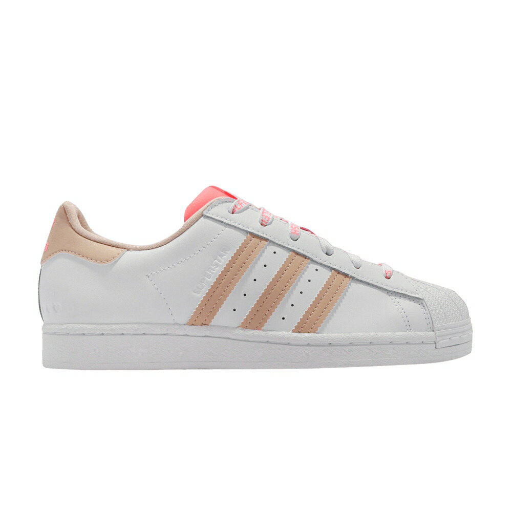 アディダス はやりっ児 白いこと 白いこと 赤 赤いこと \u0027SELF LOVE\u0027 スニーカー レディース ADIDAS WMNS SUPERSTAR / CLOUD WHITE HALO BLUSH ACID RED