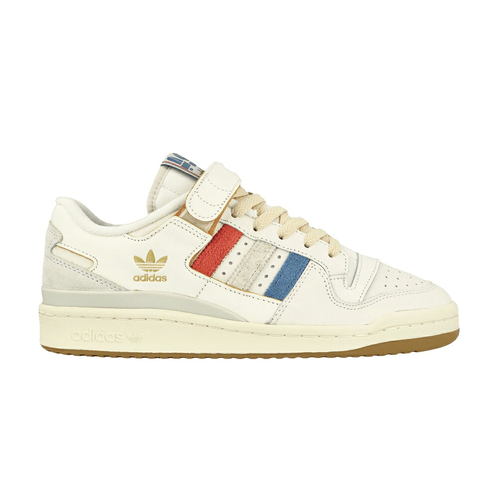 アディダス 討論会 白いこと 白いこと 皮膚軟化剤 \u0027PARIS OLYMPICS\u0027 スニーカー メンズ ADIDAS FORUM 84 LOW / CLOUD WHITE CREAM WHITE FOOTWEAR