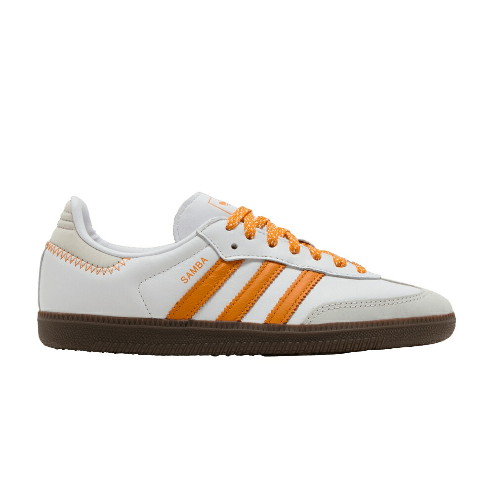 アディダス サンバ 白いこと 白いこと 橙 オレンジ色 \u0027WHITE ORANGE\u0027 スニーカー レディース ADIDAS WMNS SAMBA OG EQUIPMENT / FOOTWEAR WHITE EQUIPMENT ORANGE