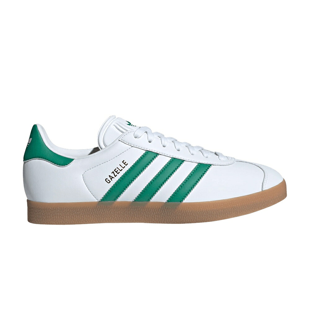 アディダス ガゼル 白いこと 白いこと 緑 緑であること ゴールド \u0027WHITE GREEN\u0027 スニーカー メンズ ADIDAS GAZELLE BOLD / CLOUD WHITE BOLD GREEN GOLD