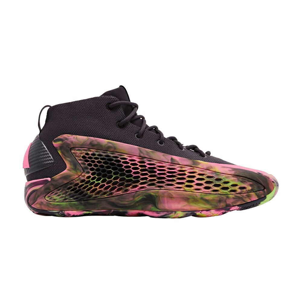 アディダス 佇まい 黒いこと 黒いこと さくら色 \u0027MX FUCHSIA\u0027 スニーカー メンズ ADIDAS AE 1 / AURA BLACK LUCID PINK LUCID