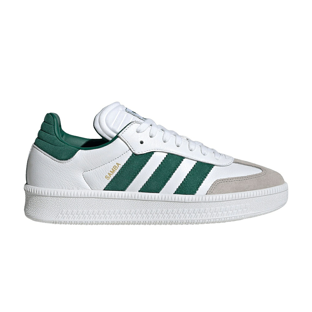アディダス サンバ 白いこと 白いこと 緑 緑であること \u0027WHITE GREEN\u0027 スニーカー メンズ ADIDAS SAMBA XLG COLLEGIATE / CLOUD WHITE COLLEGIATE GREEN