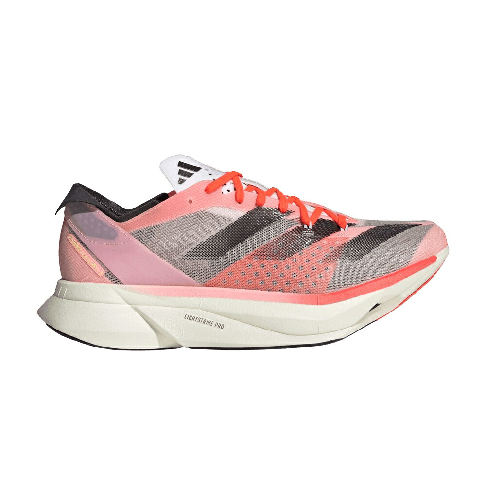 アディダス アディゼロ アディオス 労働者階級 サクラ色 \u0027PINK SPARK\u0027 スニーカー レディース ADIDAS WMNS ADIZERO ADIOS PRO 3 / PINK SPARK AURORA METALLIC SANDY