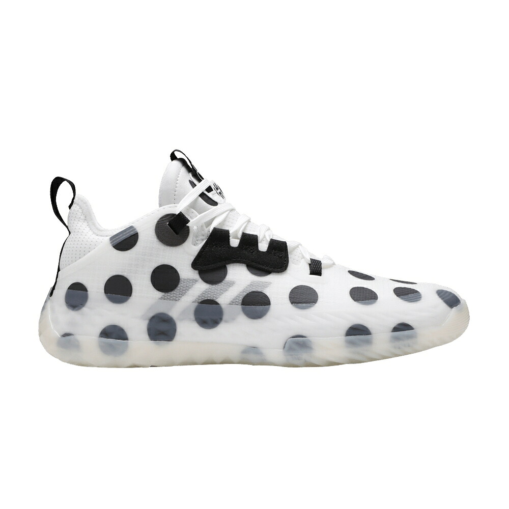 アディダス ハーデン 白いこと 白いこと 中核グループ 黒いこと 黒いこと VOL. \u0027POLKA WHITE\u0027 スニーカー メンズ ADIDAS HARDEN 5 FUTURENATURAL DOT - / CLOUD WHITE CORE BLACK CRYSTAL