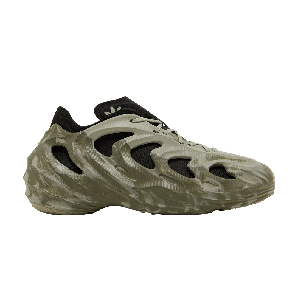 アディダス しろがね色 しろがね色 オリーブ \u0027OLIVE STRATA\u0027 スニーカー メンズ ADIDAS ADIFOM Q / SILVER PEBBLE OLIVE STRATA BOLD