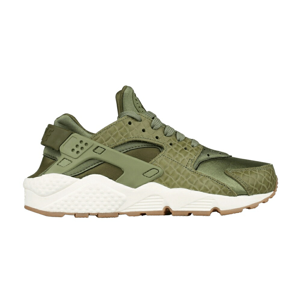 ナイキ ハラチ 幽客 割り増し金 緑 緑であること ハラチラン \u0027PALM GREEN\u0027 スニーカー レディース NIKE WMNS AIR HUARACHE RUN PREMIUM / PALM GREEN
