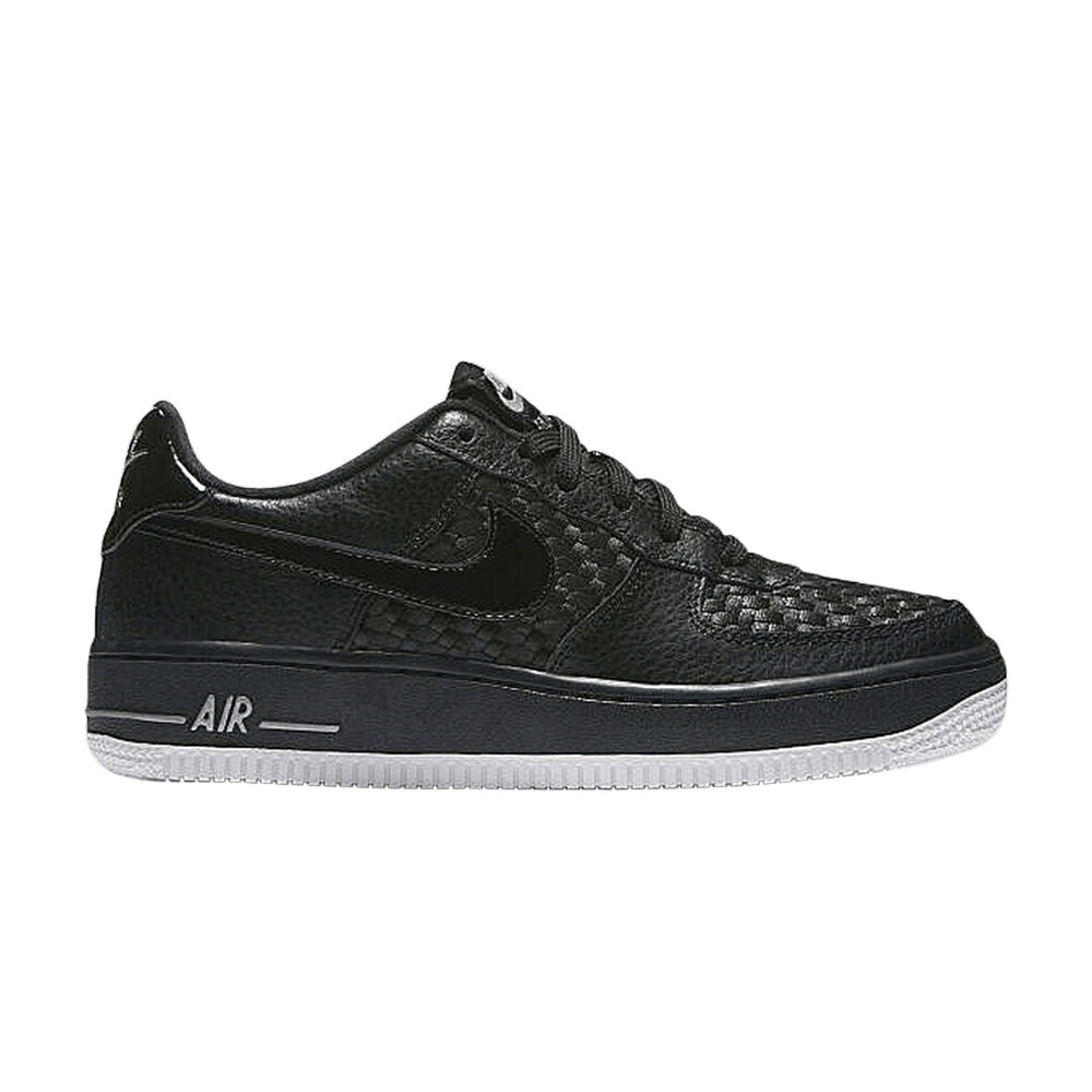 ナイキ 黒いこと 黒いこと 白いこと 白いこと 空軍 お坊っちゃん キッズ NIKE AIR FORCE 1 LOW LV8 GS / BLACK WHITE もの言う花 マタニティ スニーカー