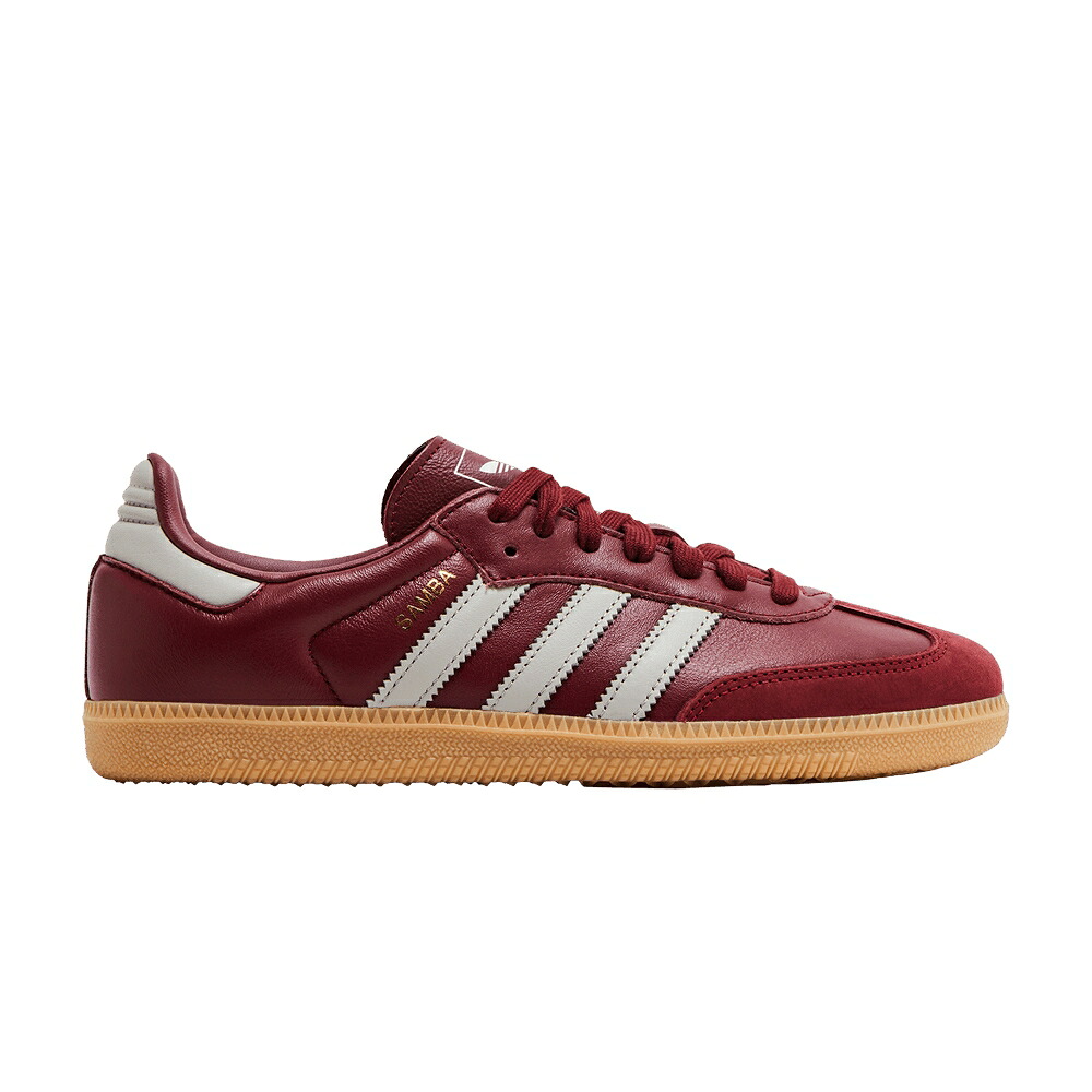 アディダス サンバ ぶどう酒色 バーガンディー \u0027BURGUNDY GUM\u0027 スニーカー レディース ADIDAS WMNS SAMBA OG / COLLEGIATE BURGUNDY GUM