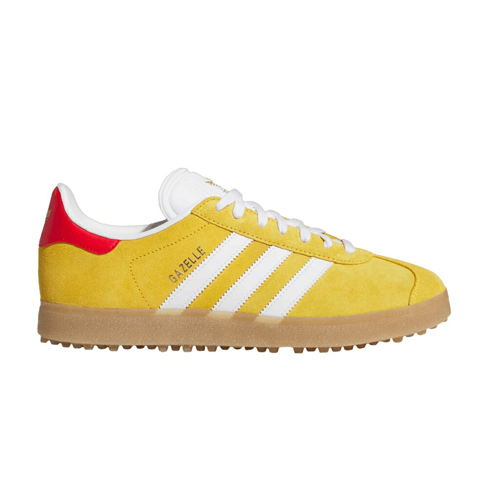 アディダス ガゼル ゴルフ ゴールド 白いこと 白いこと \u0027BOLD GOLD\u0027 スニーカー メンズ ADIDAS GAZELLE SPIKELESS GOLF / BOLD GOLD CLOUD WHITE BETTER