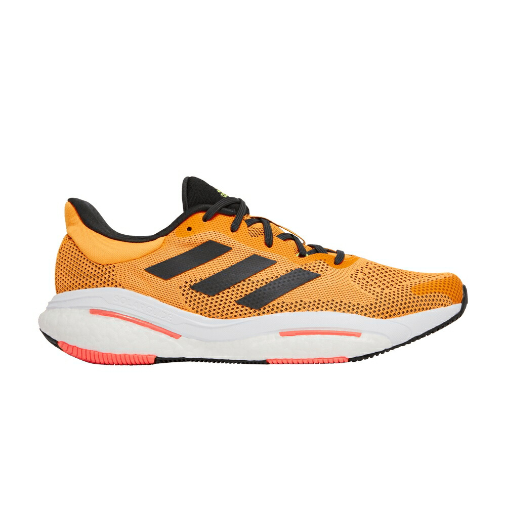 アディダス 橙 オレンジ色 炭素 ターボ \u0027FLASH TURBO\u0027 スニーカー メンズ ADIDAS SOLARGLIDE 5 ORANGE / FLASH ORANGE CARBON TURBO