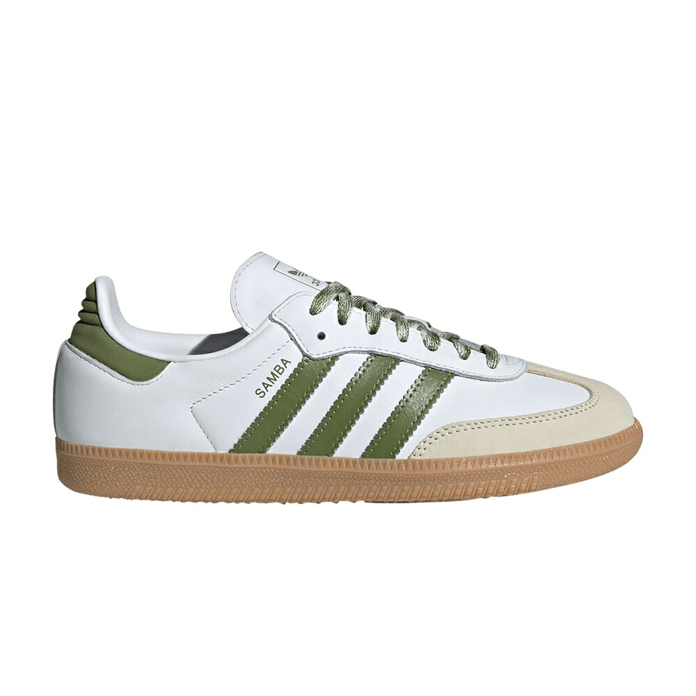 アディダス サンバ テック オリーブ 白いこと 白いこと \u0027WHITE GUM\u0027 スニーカー メンズ ADIDAS SAMBA OG TECH OLIVE / CLOUD WHITE TECH OLIVE GUM
