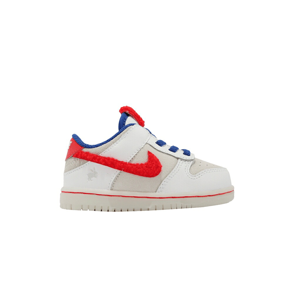 ナイキ ダンク 白いこと 白いこと クリムゾン ダンクロー \u0027YEAR CANDY\u0027 もの言う花 NIKE DUNK LOW TD OF THE RABBIT - WHITE / WHITE CRIMSON VARSITY ROYAL SAIL
