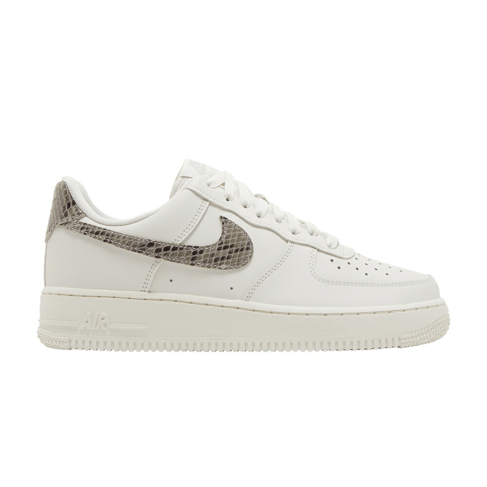 ナイキ 象牙色 空軍 \u002707 \u0027PHANTOM SNAKESKIN\u0027 スニーカー レディース NIKE WMNS AIR FORCE 1 IVORY / PHANTOM LIGHT IRON ORE
