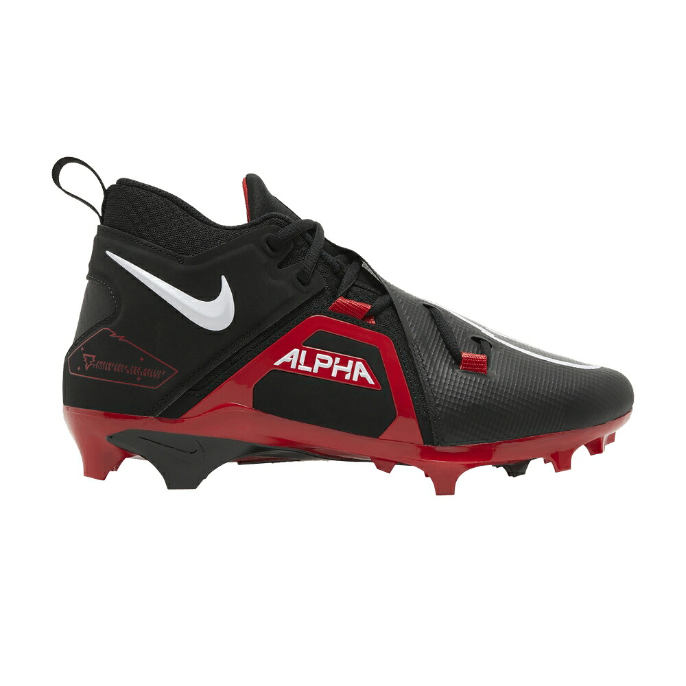 ナイキ アルファ プロ 黒色 ブラック 赤 レッド 白色 ホワイト 'BLACK RED' スニーカー メンズ NIKE ALPHA MENACE PRO 3 UNIVERSITY / BLACK UNIVERSITY RED WHITE|スニケス