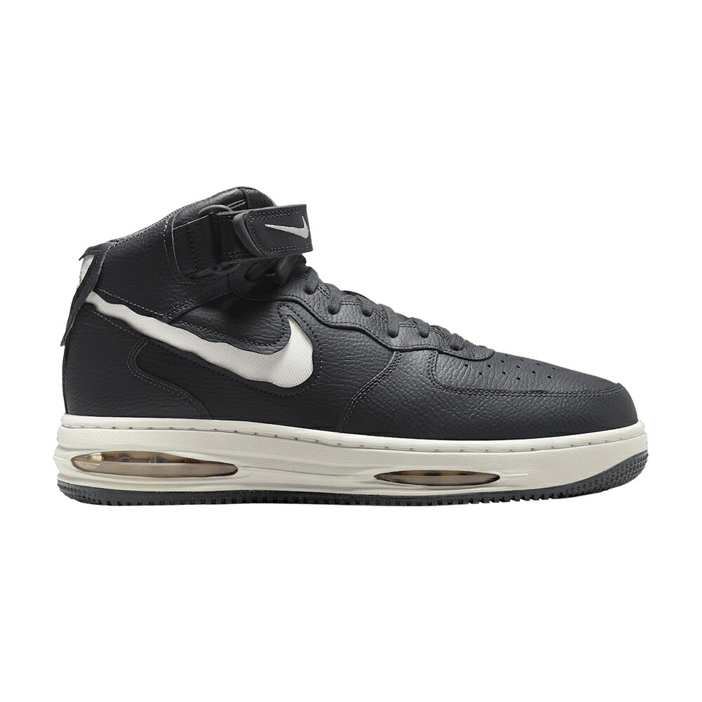 ナイキ ミッド 黒いこと 黒いこと 白いこと 白いこと 空軍 \u0027BLACK WHITE\u0027 スニーカー メンズ NIKE AIR FORCE 1 MID EVO / BLACK SUMMIT WHITE SAIL