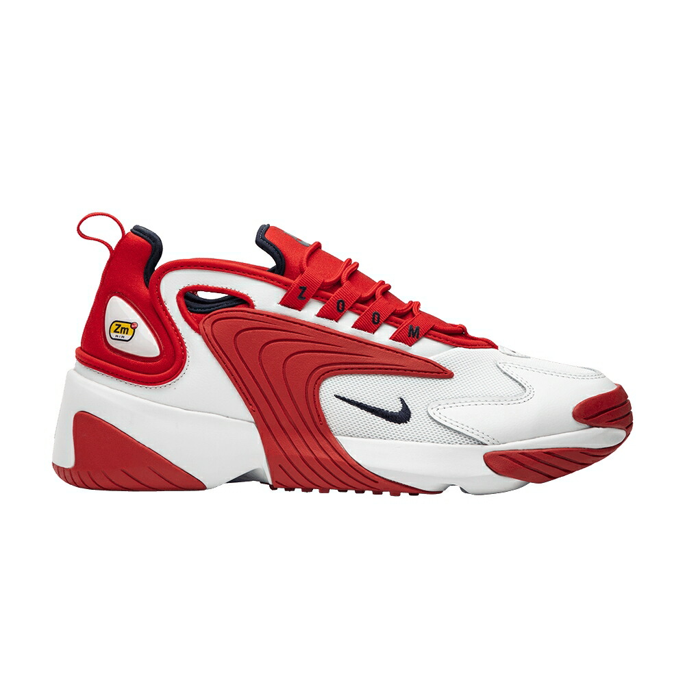 ナイキ 望遠レンズ 白いこと 白いこと 赤 赤いこと \u0027UNIVERSITY RED\u0027 スニーカー メンズ NIKE ZOOM 2K / OFF WHITE UNIVERSITY RED