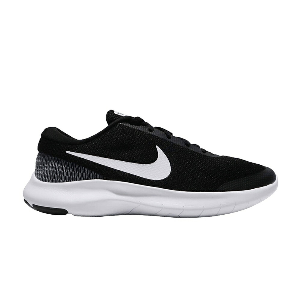 ナイキ 見聞き 黒いこと 黒いこと 白いこと 白いこと \u0027BLACK WHITE\u0027 スニーカー レディース NIKE WMNS FLEX EXPERIENCE RN 7 / BLACK WHITE WHITE
