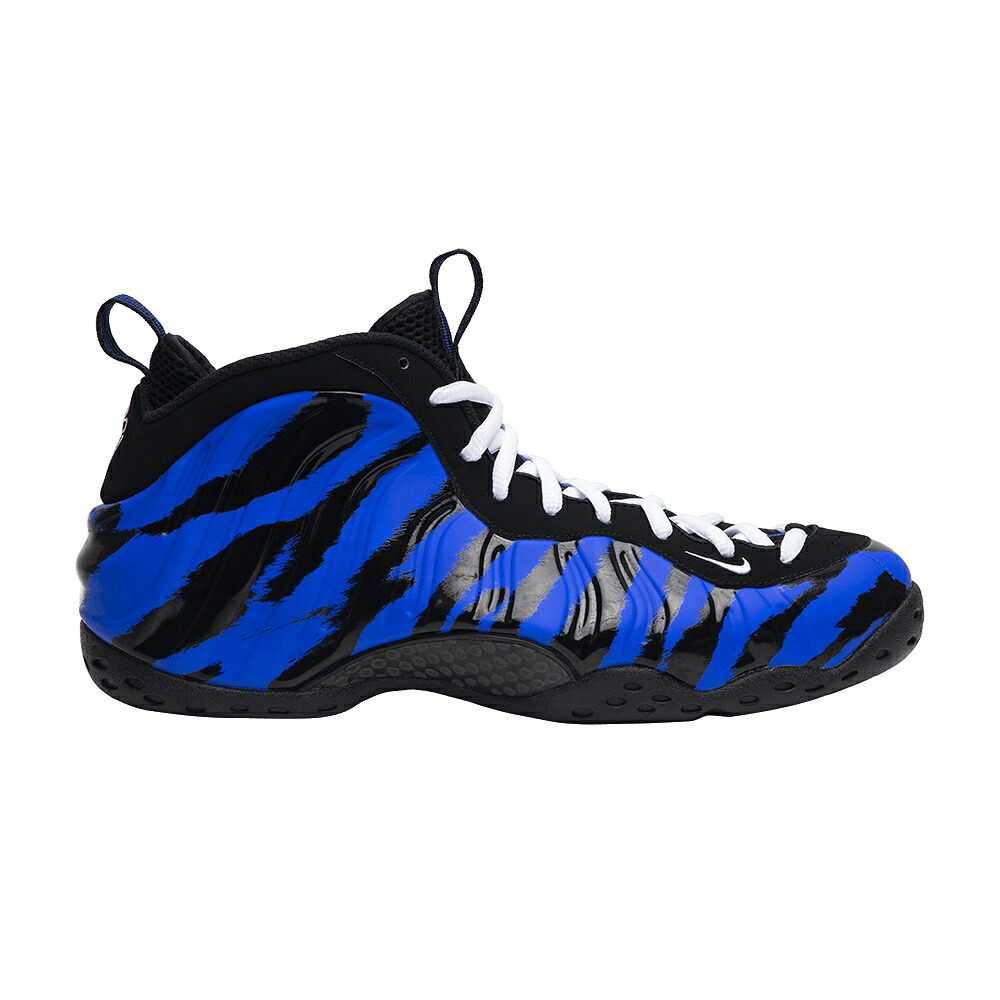ナイキ フォームポジット 黒いこと 黒いこと エアフォームポジットワン \u0027TIGER STRIPES\u0027 スニーカー メンズ NIKE AIR FOAMPOSITE ONE / VARSITY ROYAL BLACK