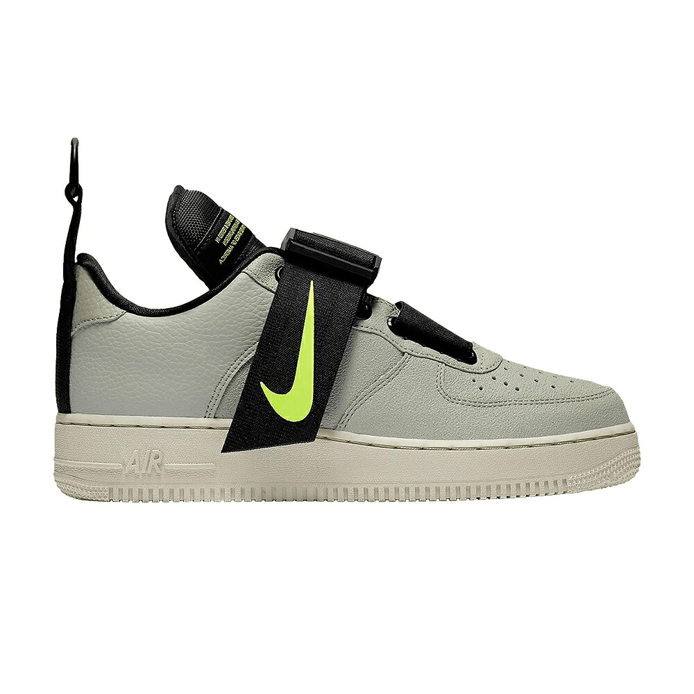 ナイキ 黒いこと 黒いこと 空軍 \u0027SPRUCE FOG\u0027 スニーカー メンズ NIKE AIR FORCE 1 LOW UTILITY / SPRUCE FOG BLACK VOLT