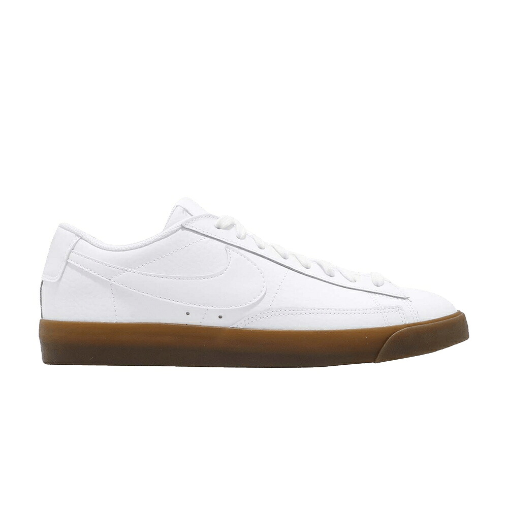 ナイキ ブレイザー 白いこと 白いこと 赤銅色 赤銅色 \u0027GUM BROWN\u0027 スニーカー メンズ NIKE BLAZER LOW LE MED / WHITE GUM MED BROWN WHITE