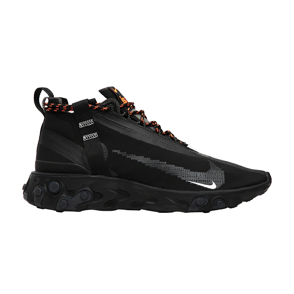 ナイキ リアクト ミッド 黒いこと 黒いこと 白いこと 白いこと \u0027BLACK\u0027 スニーカー メンズ NIKE REACT RUNNER MID WR ISPA / BLACK WHITE ANTHRACITE