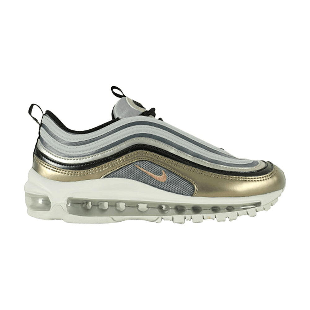 ナイキ マックス しろがね色 しろがね色 プラチナム 冷やりとした 大気圏マックス \u0027METALLIC BRONZE\u0027 お坊っちゃん キッズ NIKE AIR MAX 97 SE GS SILVER / METALLIC PLATINUM METALLIC COOL もの言う花 マタニティ スニーカー