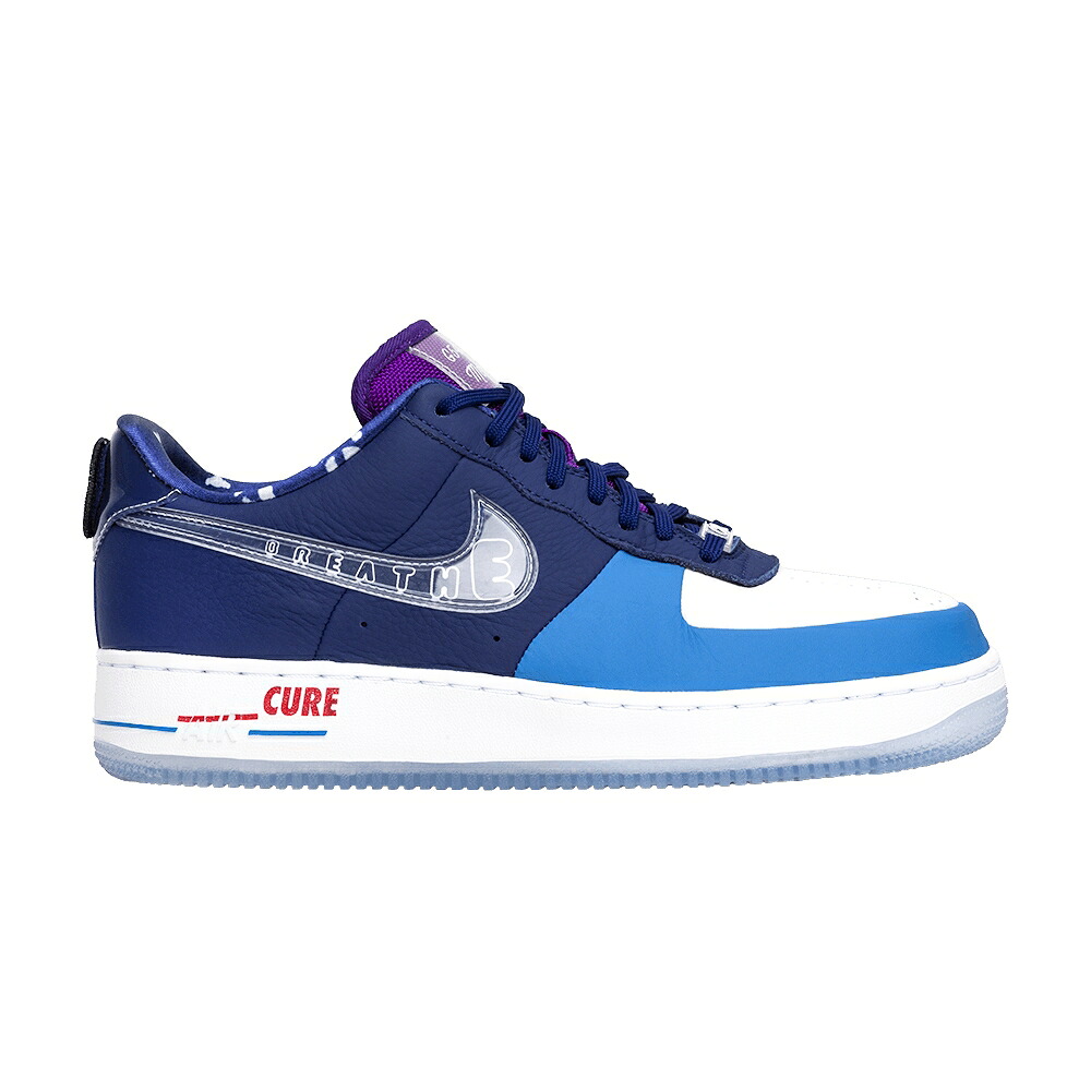 ナイキ ディープ 青み 青色 空軍 \u0027DOERNBECHER\u0027 スニーカー レディース NIKE WMNS AIR FORCE 1 LOW 2018 / DEEP ROYAL BLUE CLEAR LIGHT
