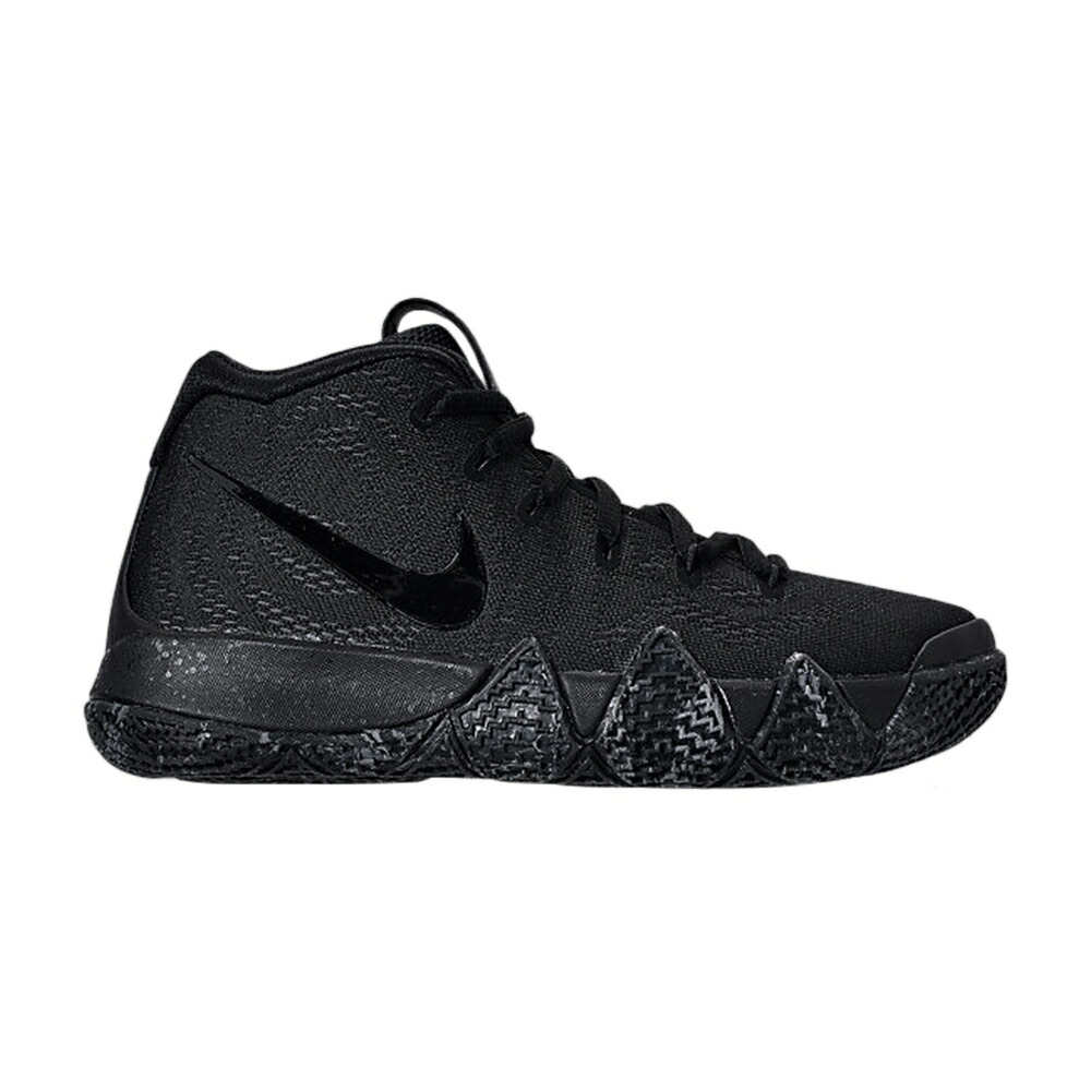 ナイキ カイリー 黒いこと 黒いこと \u0027TRIPLE BLACK\u0027 お坊っちゃん キッズ NIKE KYRIE 4 GS / BLACK BLACK もの言う花 マタニティ スニーカー