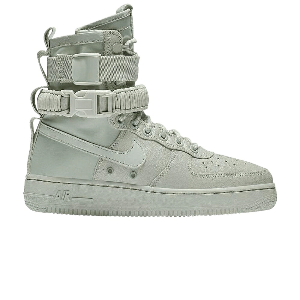 ナイキ ハイ 銀色 シルバー エアフォース 'MICA GREEN' スニーカー レディース NIKE WMNS SF AIR FORCE 1 HIGH / LIGHT SILVER LIGHT SILVER MICA｜スニケス 58,800円