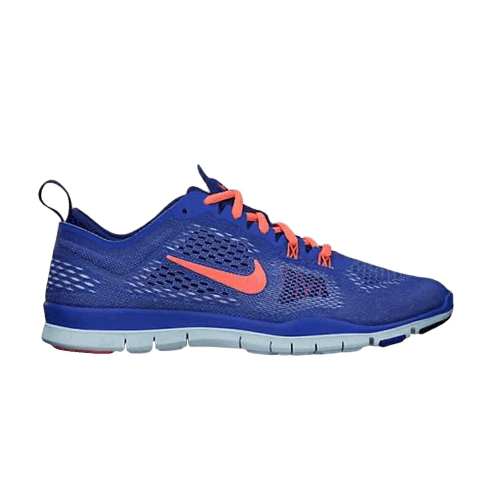 ナイキ 無償性 ディープ 5.0 \u0027HYPER COBALT\u0027 スニーカー レディース NIKE WMNS FREE TR FIT 4 / HYPER COBALT BRIGHT MANGO DEEP