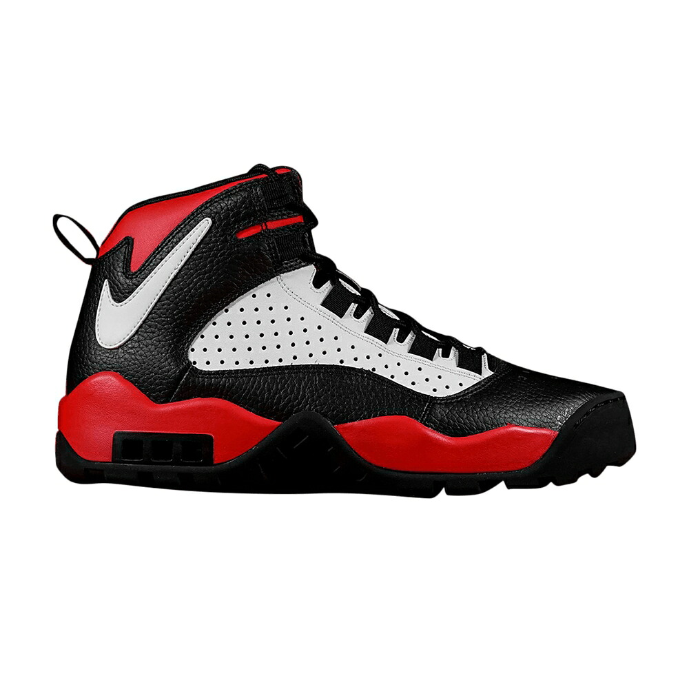 ナイキ ダーウィン 黒色 ブラック 白色 ホワイト 赤 レッド 'BULLS' スニーカー メンズ NIKE AIR DARWIN / BLACK WHITE UNIVERSITY RED|スニケス