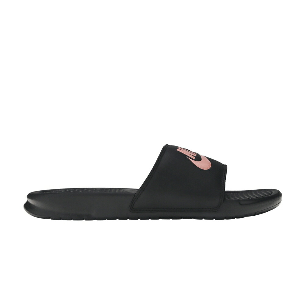 ナイキ ベナッシ サンダル 黒いこと 黒いこと さくら色 ゴールド \u0027BLACK\u0027 スニーカー レディース NIKE WMNS BENASSI JDI SLIDES / BLACK ROSE GOLD