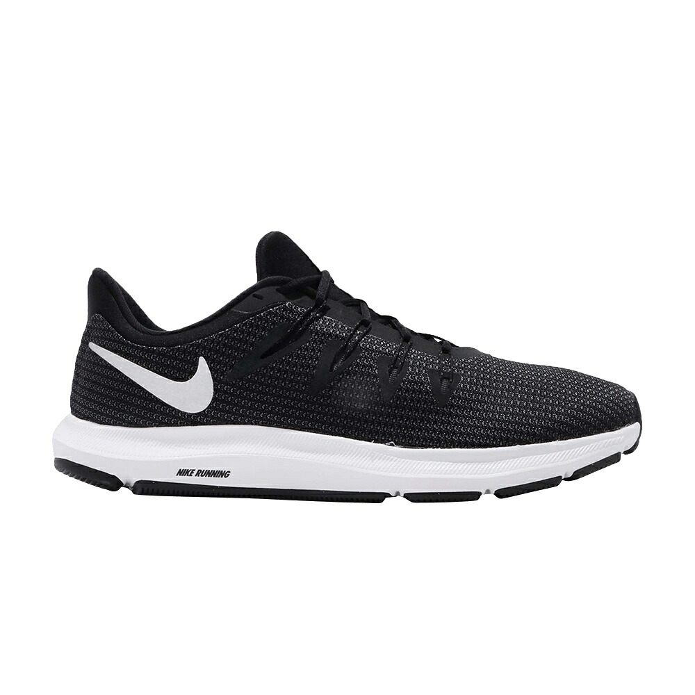 ナイキ 黒いこと 黒いこと しろがね色 しろがね色 \u0027BLACK\u0027 スニーカー メンズ NIKE QUEST / BLACK METALLIC SILVER