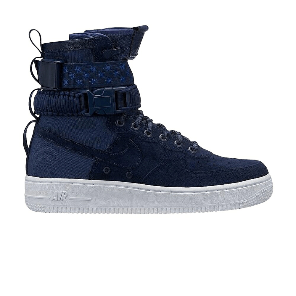 ナイキ ご機嫌 紺色 米国海軍 空軍 \u0027MIDNIGHT NAVY\u0027 スニーカー レディース NIKE WMNS 空想科学小説 AIR FORCE 1 HIGH / MIDNIGHT NAVY MIDNIGHT NAVY