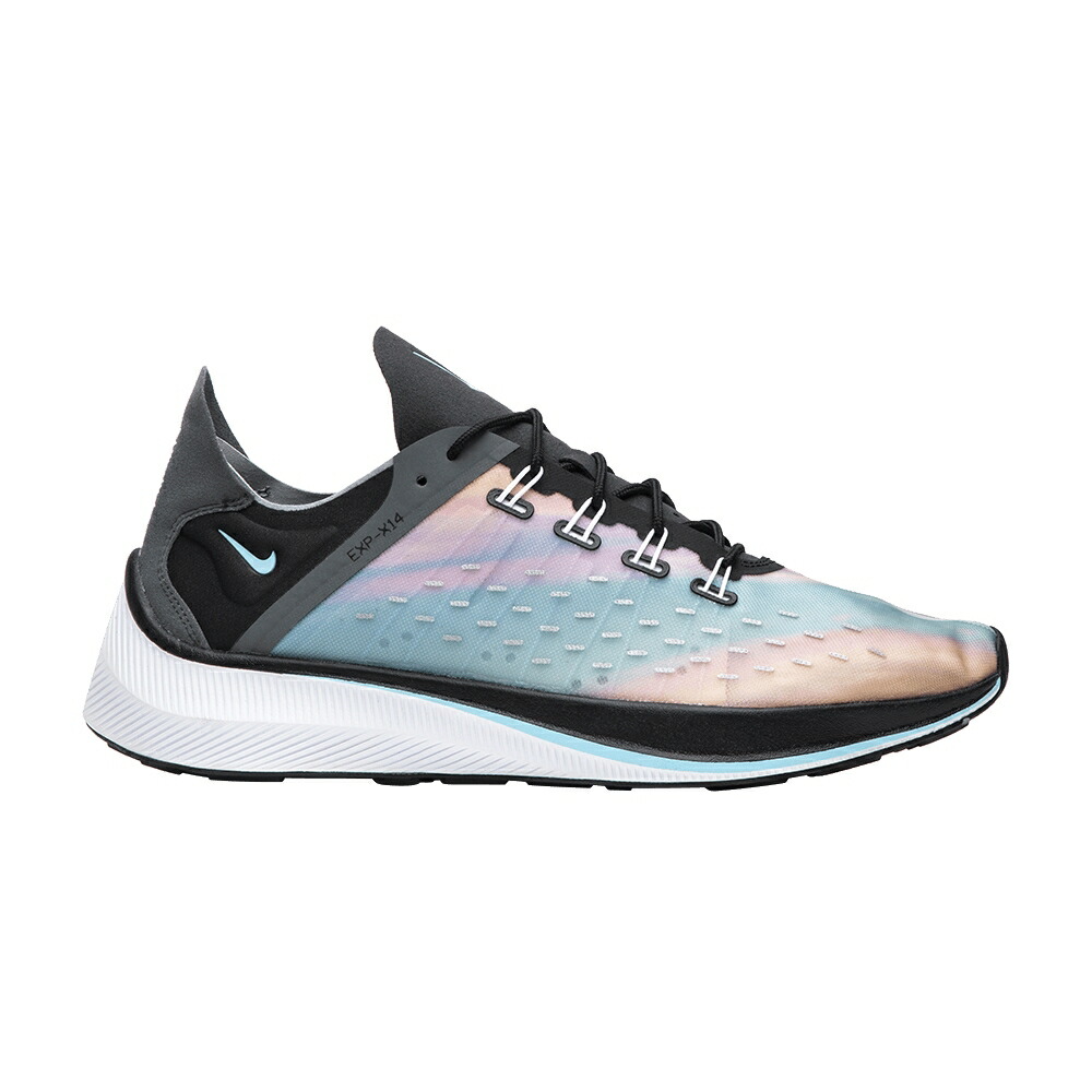 ナイキ 黒いこと 黒いこと 薄墨色 薄墨色 \u0027SUNSET\u0027 スニーカー メンズ NIKE EXP-X14 QS / BLACK WOLF GREY DARK GREY