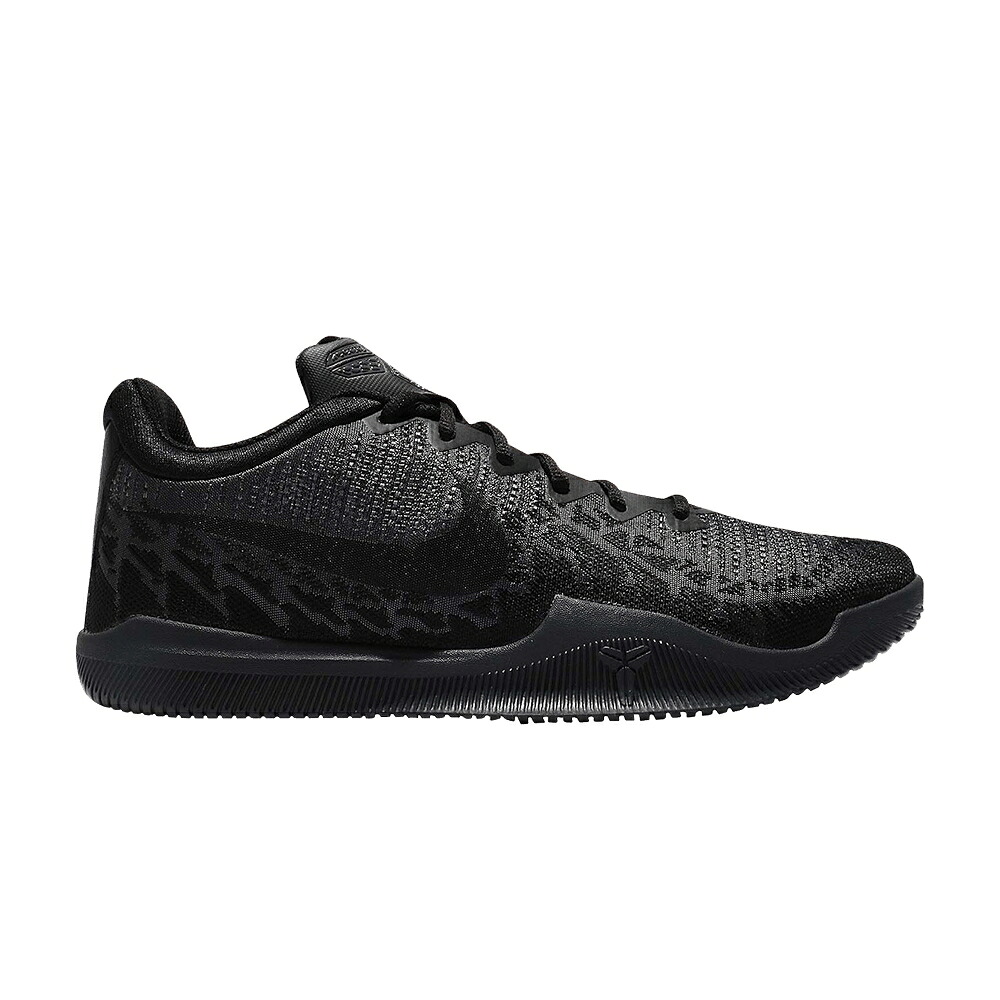 ナイキ マンバ 黒いこと 黒いこと 薄墨色 薄墨色 スニーカー メンズ NIKE MAMBA RAGE EP / BLACK BLACK DARK GREY