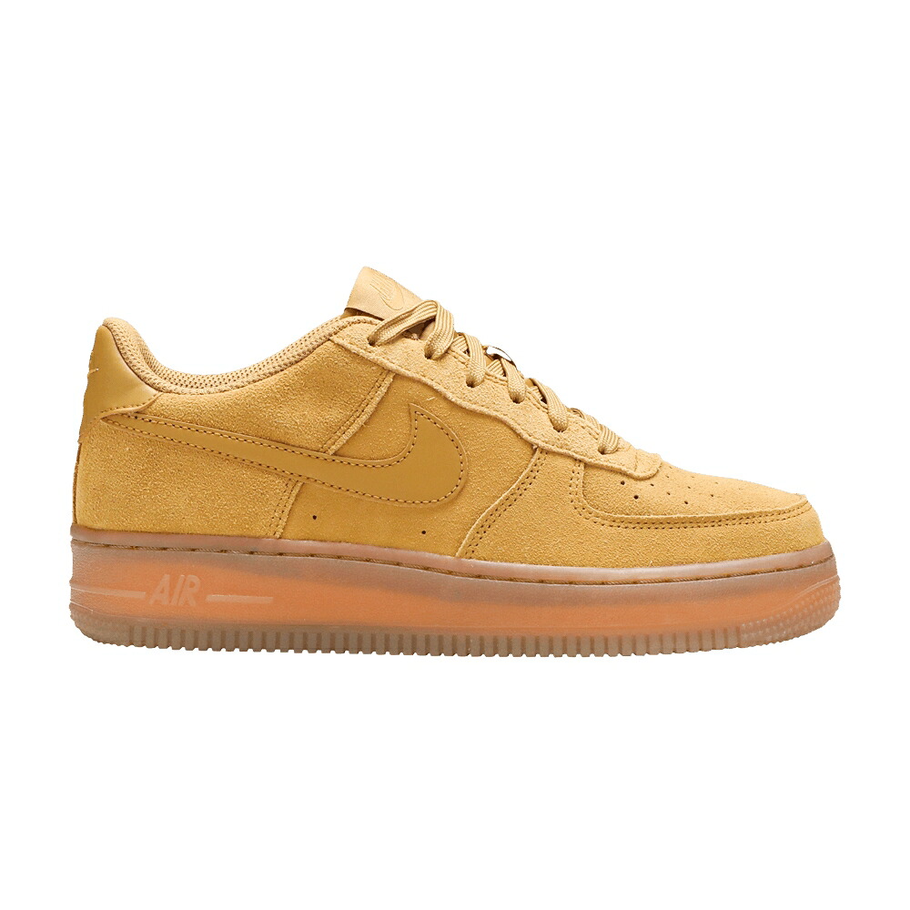 ナイキ ウィート 赤銅色 赤銅色 空軍 \u0027WHEAT\u0027 お坊っちゃん キッズ NIKE AIR FORCE 1 LV8 3 GS / WHEAT WHEAT GUM LIGHT BROWN もの言う花 マタニティ スニーカー